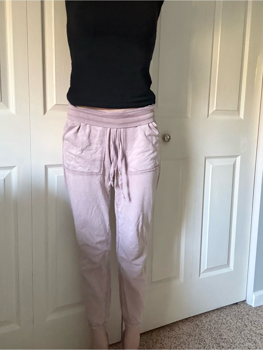 Vintage Aerie Muted Pink Ballet Warmup Lounge Pants Size XS
